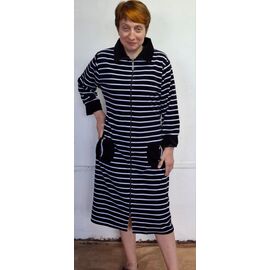 Фотография Халат женский AL7 black р.XL-3XL "Alberk" недорого оптом от прямого поставщика