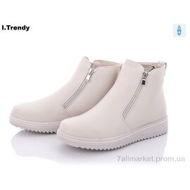 Фотография Ботинки женские стильные Весна/осень BK266-2A (8 пар р.36-41) "Trendy" недорого оптом от прямого поставщика