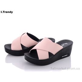 Фотография Шлепки женские облегченные Лето S185-5 (8 пар р.36-41) "Trendy" недорого оптом от прямого поставщика