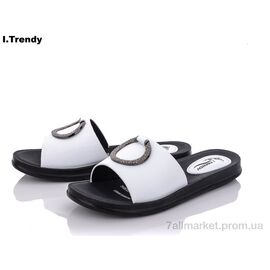 Фотография Шлепки женские облегченные Лето Z100-2 (8 пар р.40-44) "Trendy" недорого оптом от прямого поставщика
