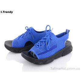 Фотография Босоножки женские летние Лето BK910-21 (8 пар р.36-41) "Trendy" недорого оптом от прямого поставщика