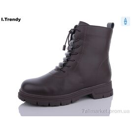 Черевики жіночі стильні Весна/осінь E920-5 (8 пар р.36-41) "Trendy" недорого оптом від прямого постачальника