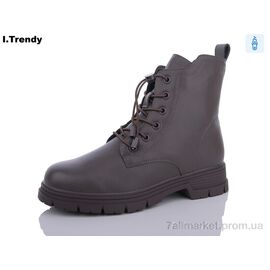 Фотография Ботинки женские стильные Весна/осень E922-27 (8 пар р.36-41) "Trendy" недорого оптом от прямого поставщика