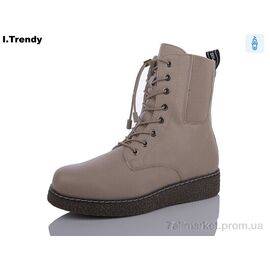 Черевики жіночі стильні Весна/осінь E2585-18 (8 пар р.36-41) "Trendy" недорого оптом від прямого постачальника