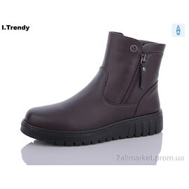 Черевики жіночі стильні Весна/осінь DB771-7 (8 пар р.37-42) "Trendy" недорого оптом від прямого постачальника