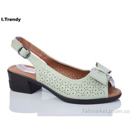 Босоніжки жіночі літні Літо W210-4 (8 пар р.36-41) "Trendy" недорого оптом від прямого постачальника