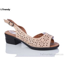 Босоніжки жіночі літні Літо W205-3 (8 пар р.36-41) "Trendy" недорого оптом від прямого постачальника