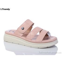 Шльопанці жіночі полегшені Літо 603-6 (8 пар р.36-41) "Trendy" недорого оптом від прямого постачальника