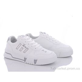 Фотография Кроссовки женские модные Весна/осень 149-12 white-grey (8 пар р.36-41) "Violeta" недорого оптом от прямого поставщика