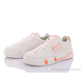 Фотография Кроссовки женские модные Весна/осень 149-12 beige-orange (8 пар р.36-41) "Violeta" недорого оптом от прямого поставщика