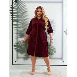 Халат жіночий 56 wine р.48-54 "Alberk" недорого оптом від прямого постачальника