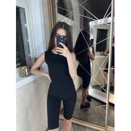 Костюм жіночий V53 black р.42-48 "VALENTINA" недорого оптом від прямого постачальника