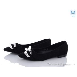 Фотография Балетки женские удобные Весна/осень K5601-24 (8 пар р.36-41) "Захар-Gold" недорого оптом от прямого поставщика