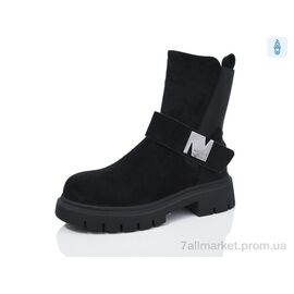 Черевики жіночі стильні Весна/осінь H83A05-1 (6 пар р.36-40) "Башили" недорого оптом від прямого постачальника