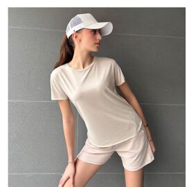 Фотография Футболка женская RL1041 beige р.S-2XL "PRENSES" недорого оптом от прямого поставщика