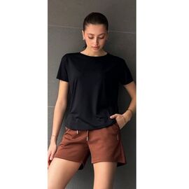 Фотография Футболка женская RL1042 black р.S-2XL "PRENSES" недорого оптом от прямого поставщика