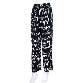 Штани жіночі літні 776-4 black р.XL-4XL "ANFISA" недорого оптом від прямого постачальника