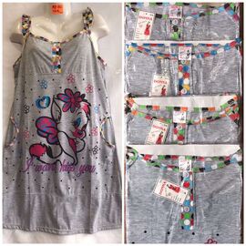 Фотография Сарафан женский N8 mix р.XL-5XL "SHELLY" недорого оптом от прямого поставщика