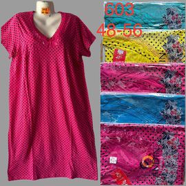 Фотография Ночнушка женская 603 mix р.48-56 "SHELLY" недорого оптом от прямого поставщика