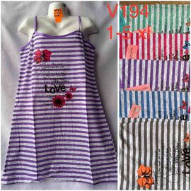 Фотография Сарафан женский V194 mix р.XL-5XL "SHELLY" недорого оптом от прямого поставщика