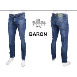 Джинси чоловічі 1601 blue р.28-36 "God Baron" недорого оптом від прямого постачальника