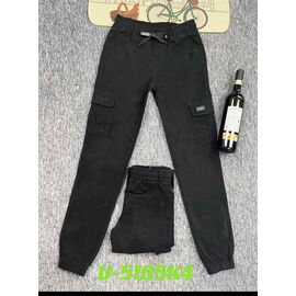 Джоґери чоловічі 5105-4 black р.29-38 "God Baron" недорого оптом від прямого постачальника