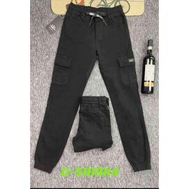 Джоґери чоловічі 5109-4 black р.29-38 "God Baron" недорого оптом від прямого постачальника