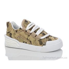 Кеди жіночі стильні Весна/осінь 143-43 l.khaki (8 пар р.36-41) "Violeta" недорого оптом від прямого постачальника