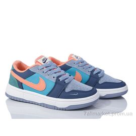 Кросівки жіночі модні Весна/осінь HD39(149-25) blue (8 пар р.36-40) "Violeta" недорого оптом від прямого постачальника