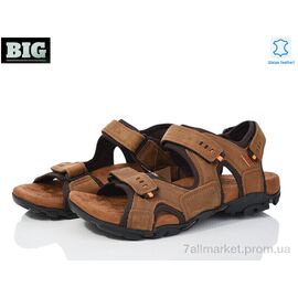 Сандалії чоловічі літні Літо L124-4 (8 пар р.41-46) "BIG" недорого оптом від прямого постачальника