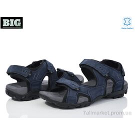 Сандалії чоловічі літні Літо L124-3 (8 пар р.41-46) "BIG" недорого оптом від прямого постачальника