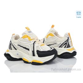 Кросівки жіночі модні Весна/осінь CB012-3 (8 пар р.36-41) "YZY" недорого оптом від прямого постачальника