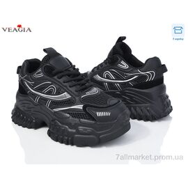 Фотография Кроссовки женские модные Весна/осень YB33 (6 пар р.36-40) "Veagia-ADA" недорого оптом от прямого поставщика