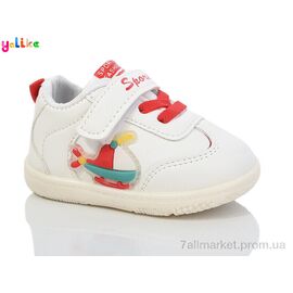 Фотография Кроссовки детские модные Весна/осень 734-1 (10 пар р.16-20) "Yalike" недорого оптом от прямого поставщика