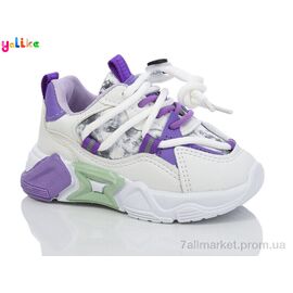 Фотография Кроссовки детские модные Весна/осень 733-2 (10 пар р.21-25) "Yalike" недорого оптом от прямого поставщика