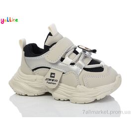 Фотография Кроссовки детские модные Весна/осень L698-1 (10 пар р.22-26) "Yalike" недорого оптом от прямого поставщика