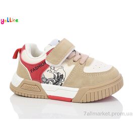 Фотография Кроссовки детские модные Весна/осень 741-2 (10 пар р.21-25) "Yalike" недорого оптом от прямого поставщика