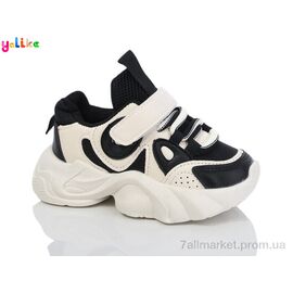 Фотография Кроссовки детские модные Весна/осень 694-5 (10 пар р.26-31) "Yalike" недорого оптом от прямого поставщика