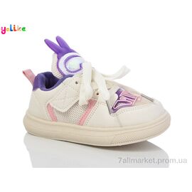 Фотография Кроссовки детские модные Весна/осень 769-6 (10 пар р.21-25) "Yalike" недорого оптом от прямого поставщика