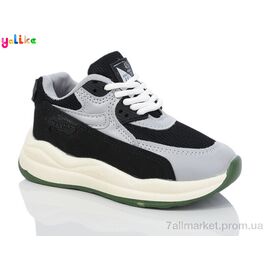 Фотография Кроссовки детские модные Весна/осень L702-1 (10 пар р.26-30) "Yalike" недорого оптом от прямого поставщика