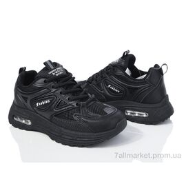 Кросівки жіночі модні Весна/осінь 176-35 black (8 пар р.36-41) "Violeta" недорого оптом від прямого постачальника