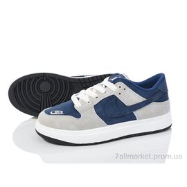 Кросівки жіночі модні Весна/осінь HD20(184-6) navy (8 пар р.36-41) "Violeta" недорого оптом від прямого постачальника