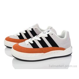 Кросівки жіночі модні Весна/осінь HD18(182-20) white (8 пар р.36-41) "Violeta" недорого оптом від прямого постачальника