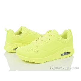 Кросівки жіночі модні Весна/осінь 20-1029-5 yellow (8 пар р.36-41) "Violeta" недорого оптом від прямого постачальника