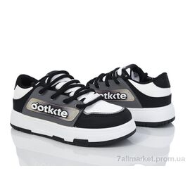 Кросівки жіночі модні Весна/осінь 150-48 white-black (8 пар р.36-41) "Violeta" недорого оптом від прямого постачальника