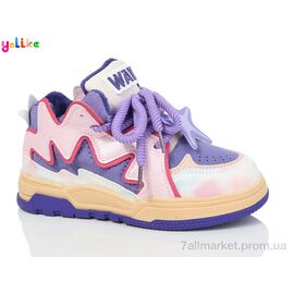 Фотография Кроссовки детские модные зима Зима 634-6 (12 пар р.32-37) "Yalike" недорого оптом от прямого поставщика