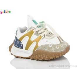 Фотография Кроссовки детские модные Весна/осень 742-1 (10 пар р.21-25) "Yalike" недорого оптом от прямого поставщика