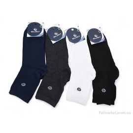 Шкарпетки для чоловіків Весна/осінь L191 (09002) mix (12 шт. р.сітка41-45) "Obuvok" недорого оптом від прямого постачальника