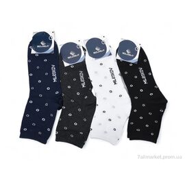 Шкарпетки для чоловіків Весна/осінь L131 (09003) mix (12 шт. р.сітка41-45) "Obuvok" недорого оптом від прямого постачальника