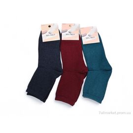 Фотография Носки женские Весна/осень L102 (09006) mix (12 шт. р.сетка 36-41) "Obuvok" недорого оптом от прямого поставщика